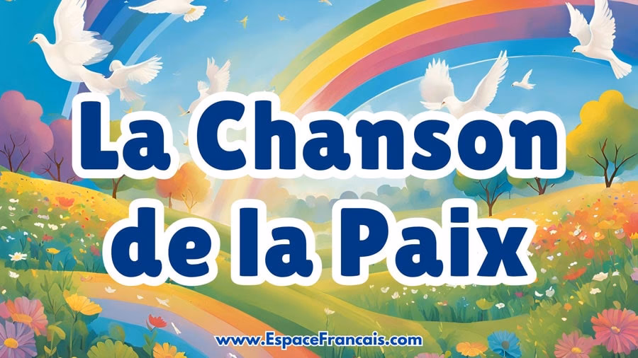 Quels sont les chansons françaises dont le titre est le nom d'un pays ou du continent en anglais ?