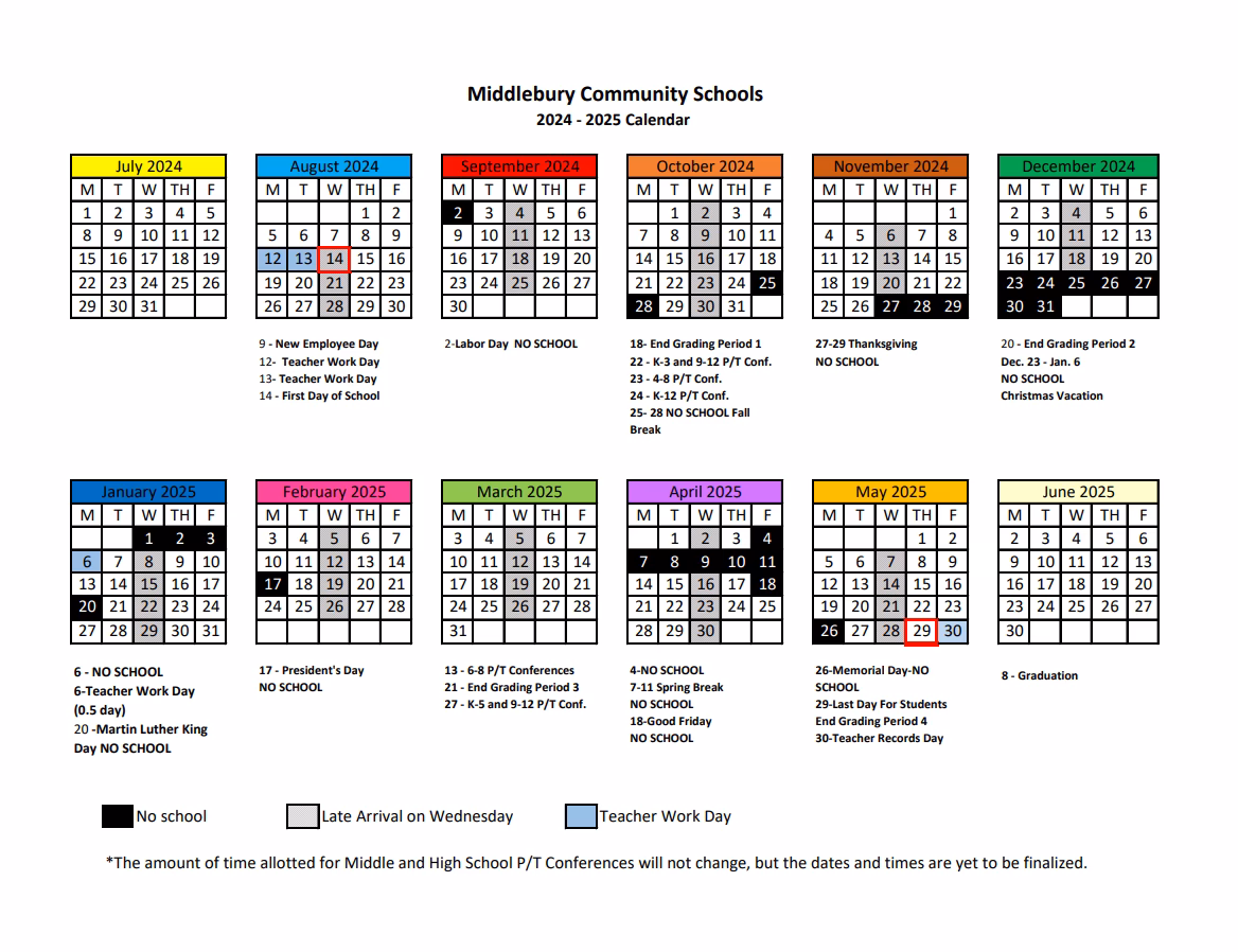 What is the academic year at Chatham University?
