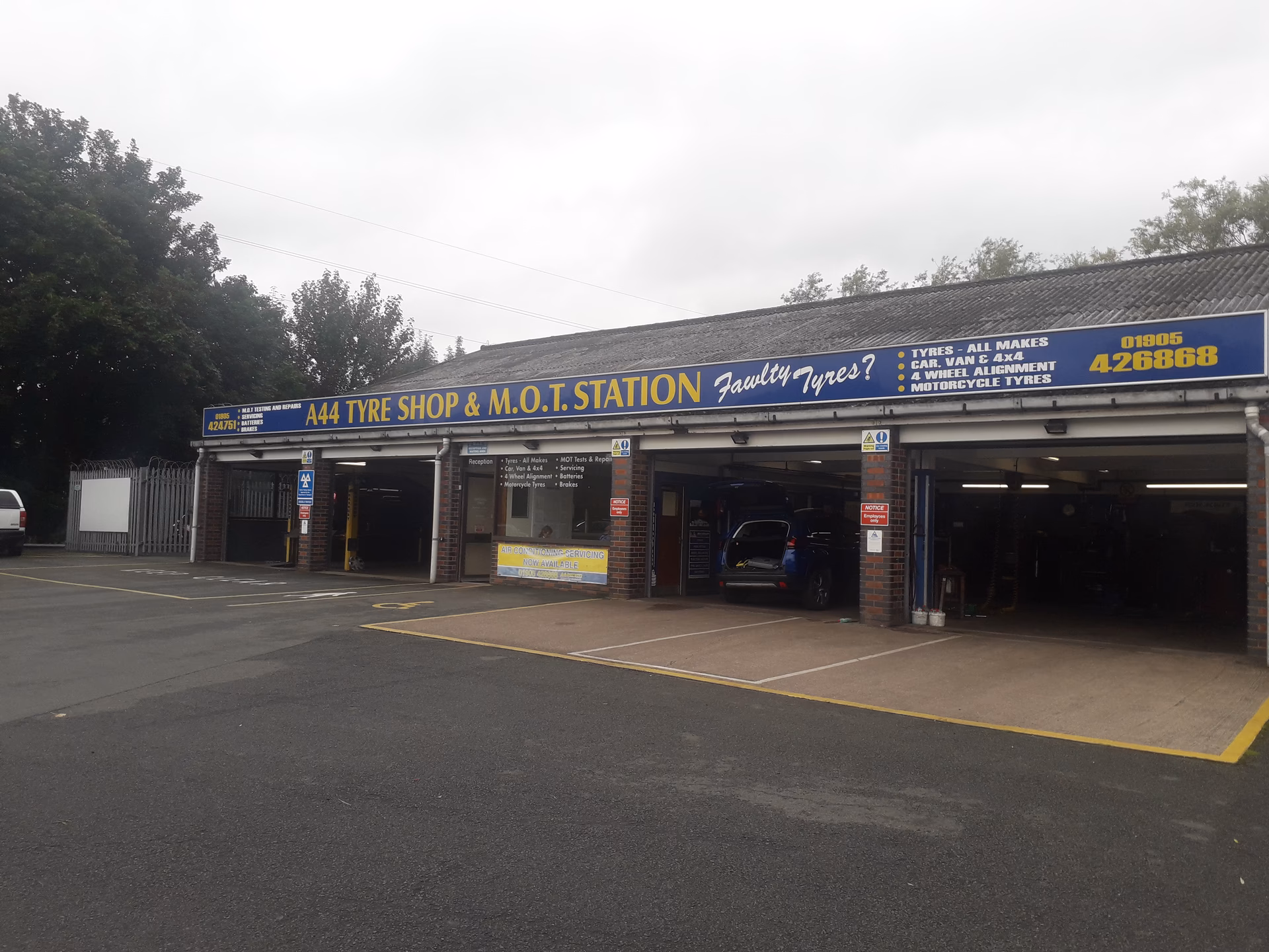 Where can I get an MOT in Worcester?