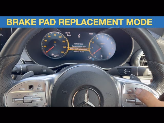 How do you know if a Mercedes brake pad is bad?