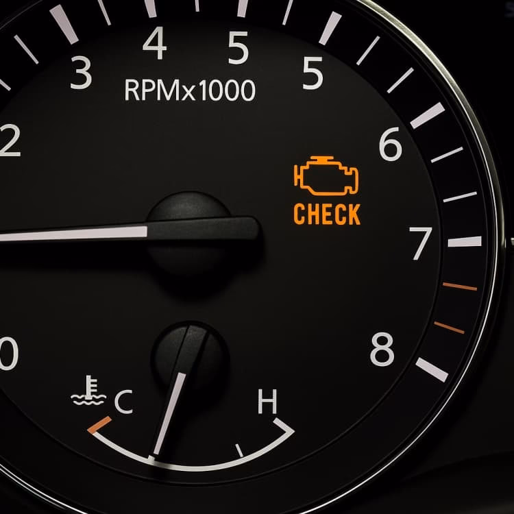 How do I get a check engine light reading?