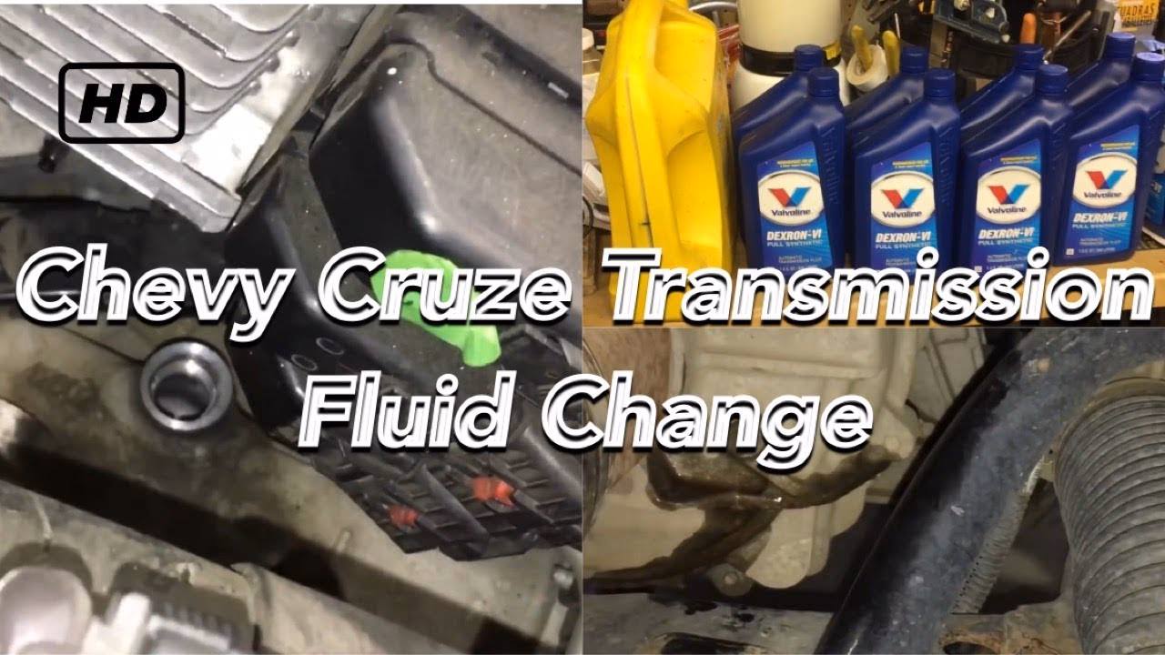 How do you change transmission fluid in a Chevy Cruze?