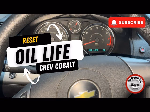 How do I Reset my oil life?