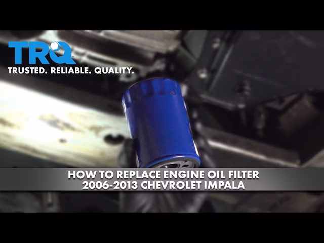 How do I reset the oil life on my Chevy Impala?
