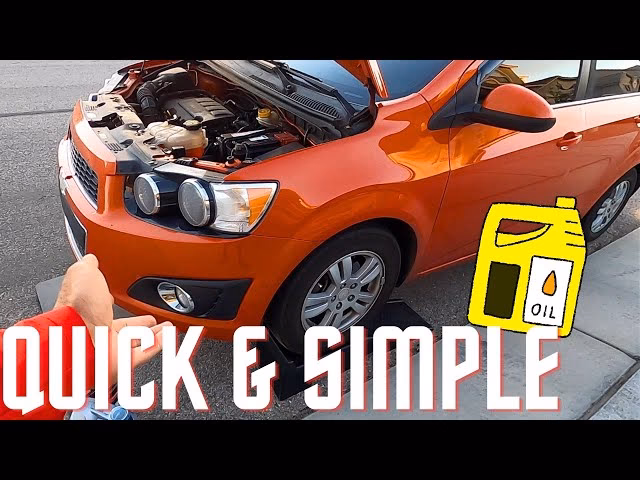 How to change engine oil on Chevrolet Sonic?