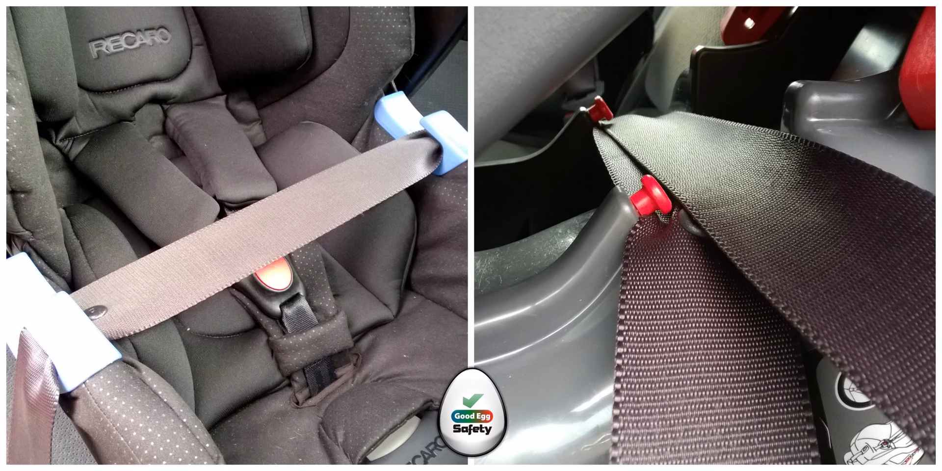 How do you put a child seat belt on a car?