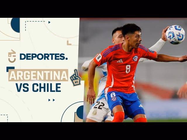 What happened in the second half of Chile vs Argentina?