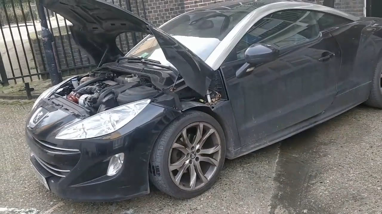 How to change engine oil on Peugeot RCZ Coupe?