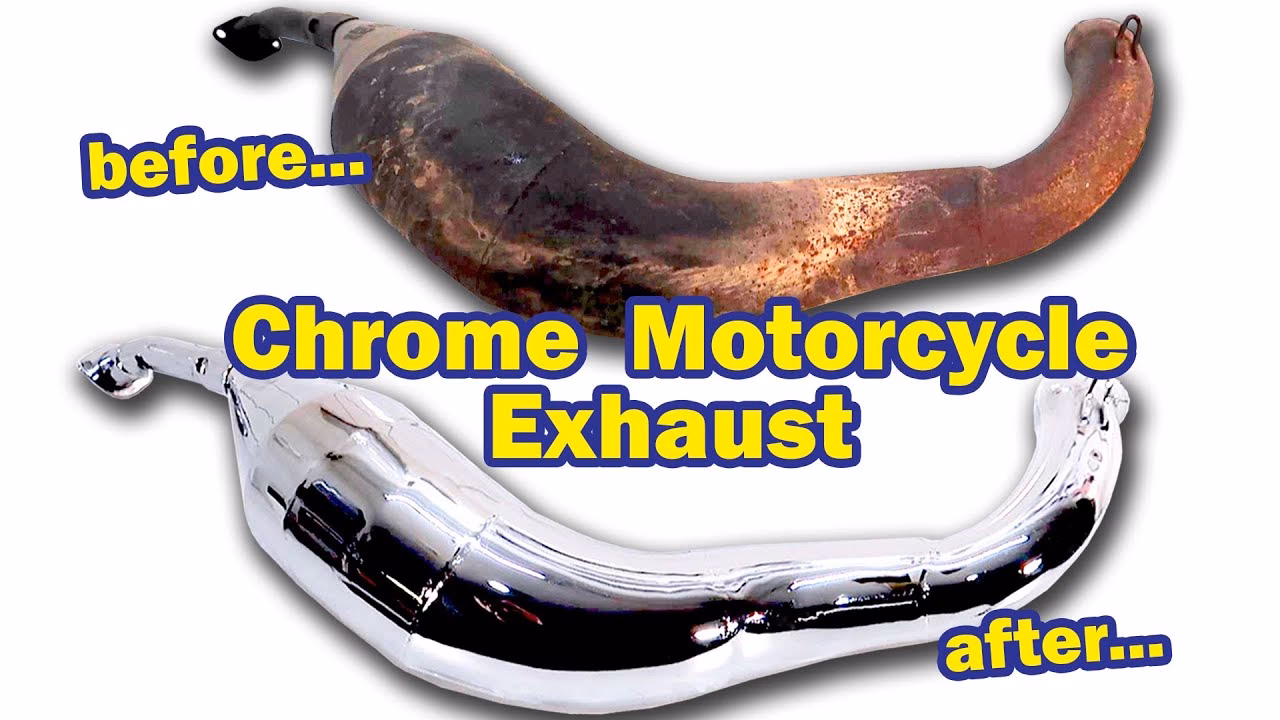 How to take care of a chrome exhaust?