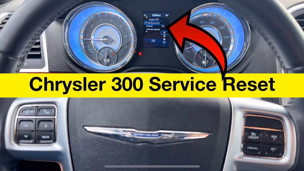 How do I Reset my Chrysler 300 oil change due light?