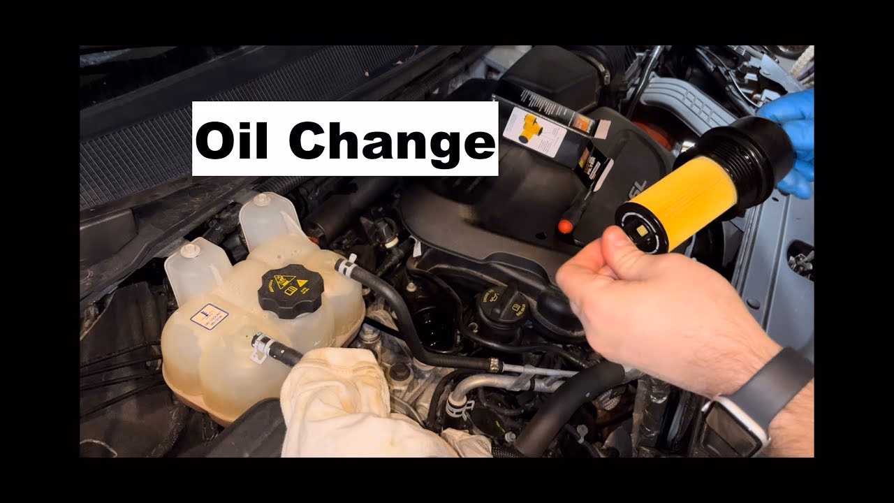 How to change oil & oil filter in 2017 Chrysler Pacifica Touring?