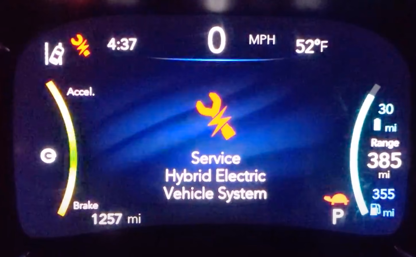 Does the Chrysler Pacifica have regenerative braking?