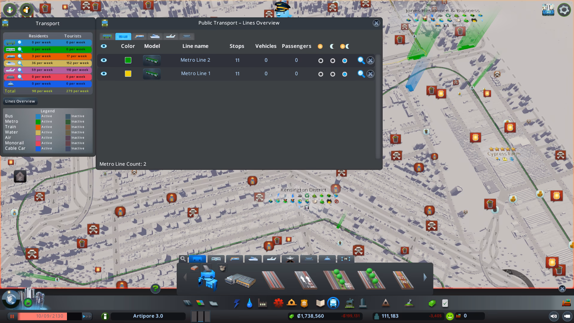 Why is my service vehicle not spawning?