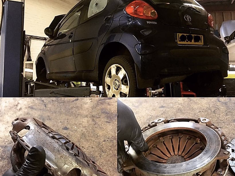 How long does it take to replace a clutch on a Citroen?