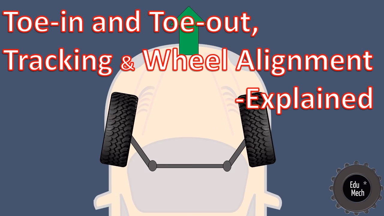 How do you adjust a toe on a car?