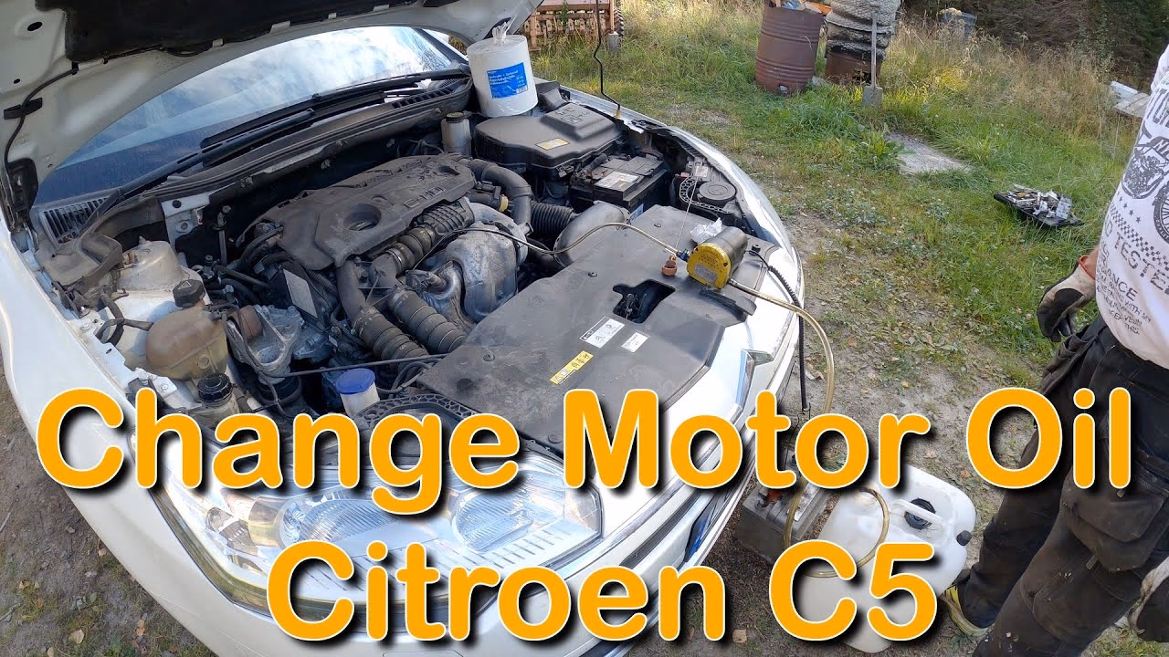 What kind of oil is recommended for Citroen C5?