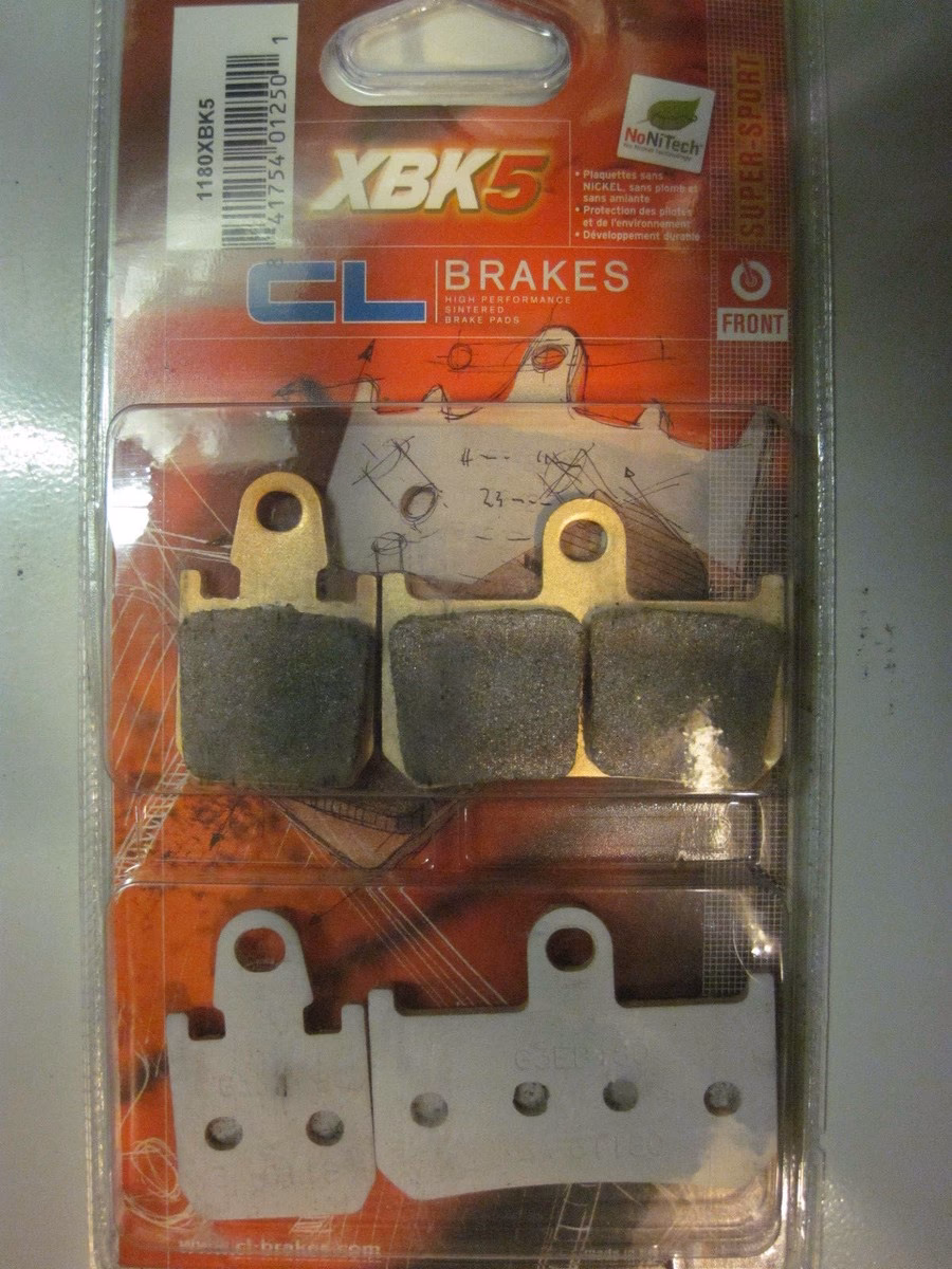 Are xbk5 brake pads fading?