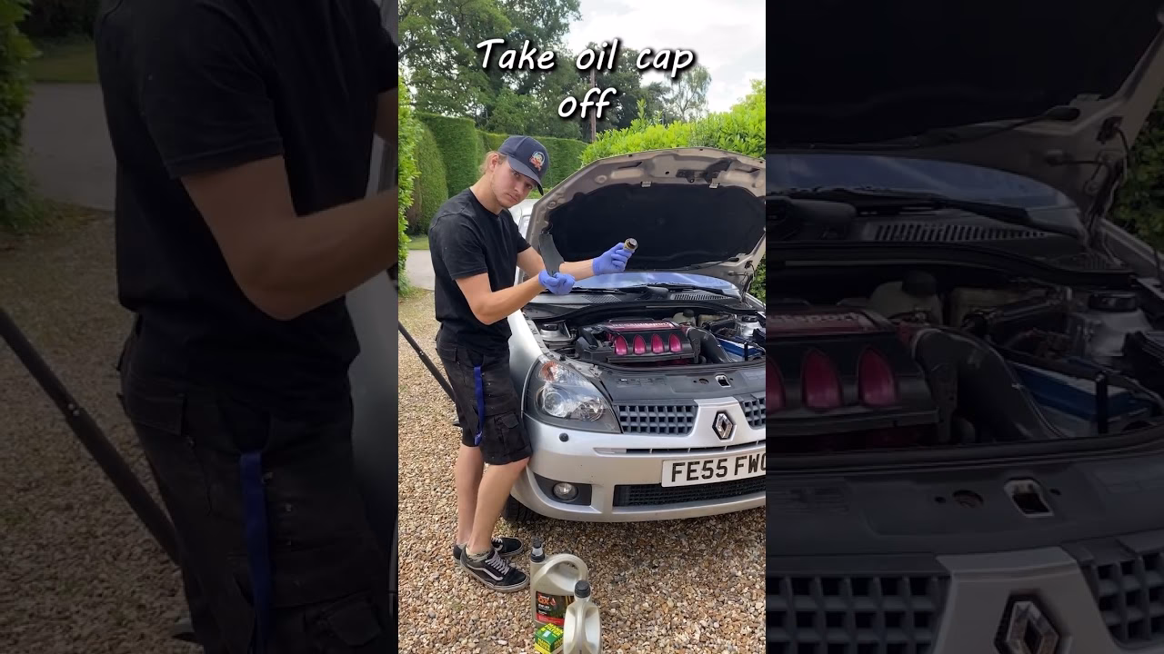 How much oil does a Clio 182 hold?