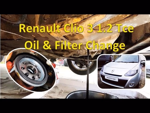 How often should I change the oil on my Renault Clio?