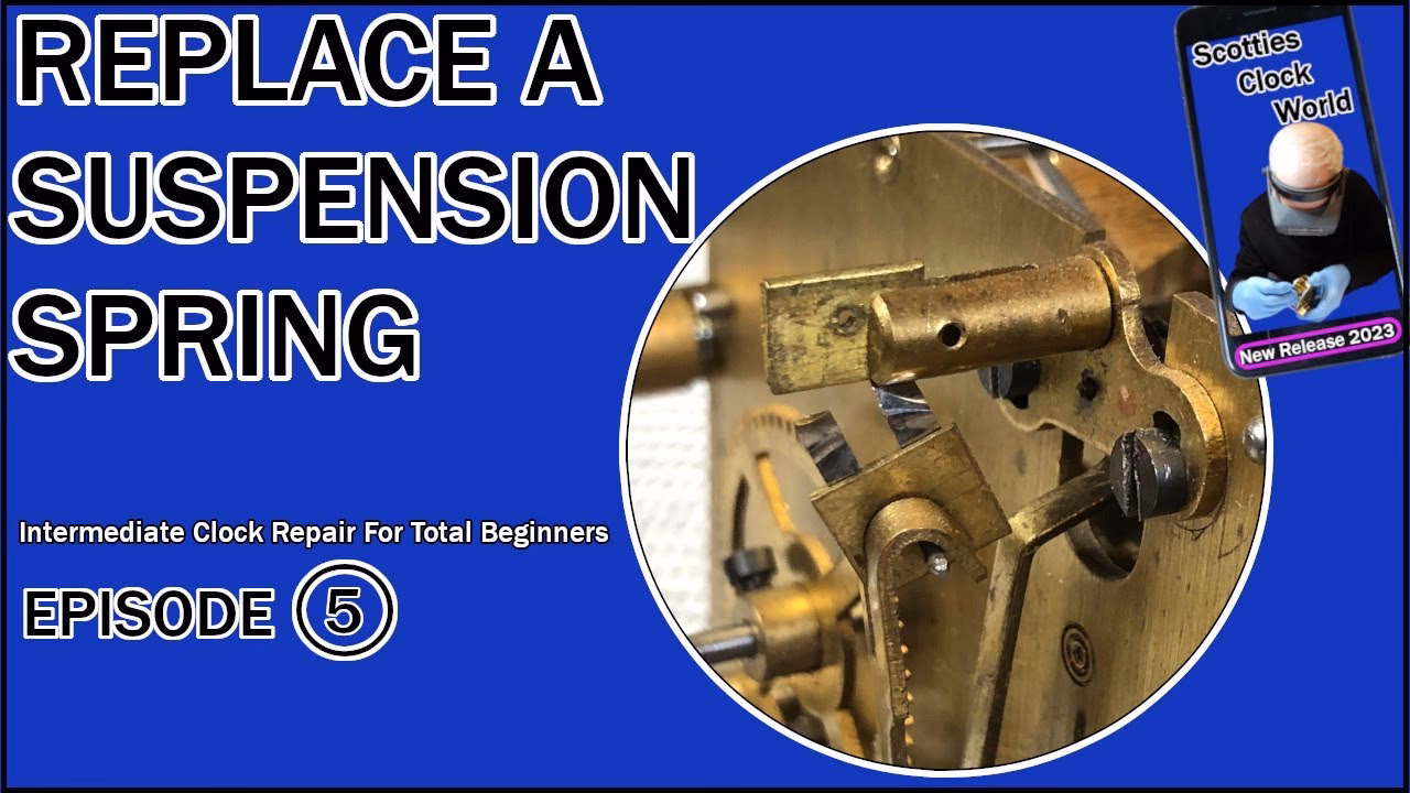 What types of clock suspension springs does Perrin's supply?
