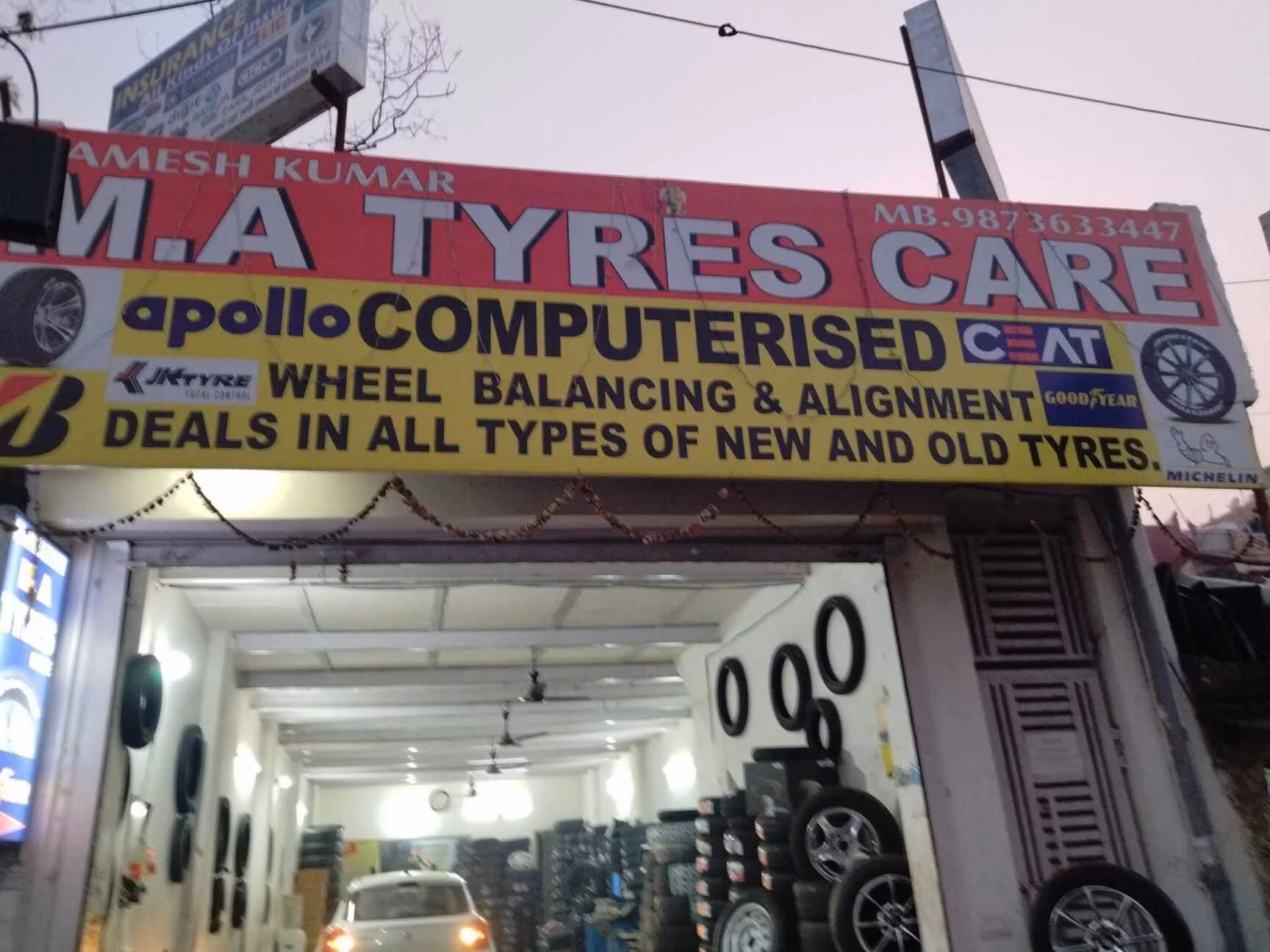 What is an alloy wheel alignment service?