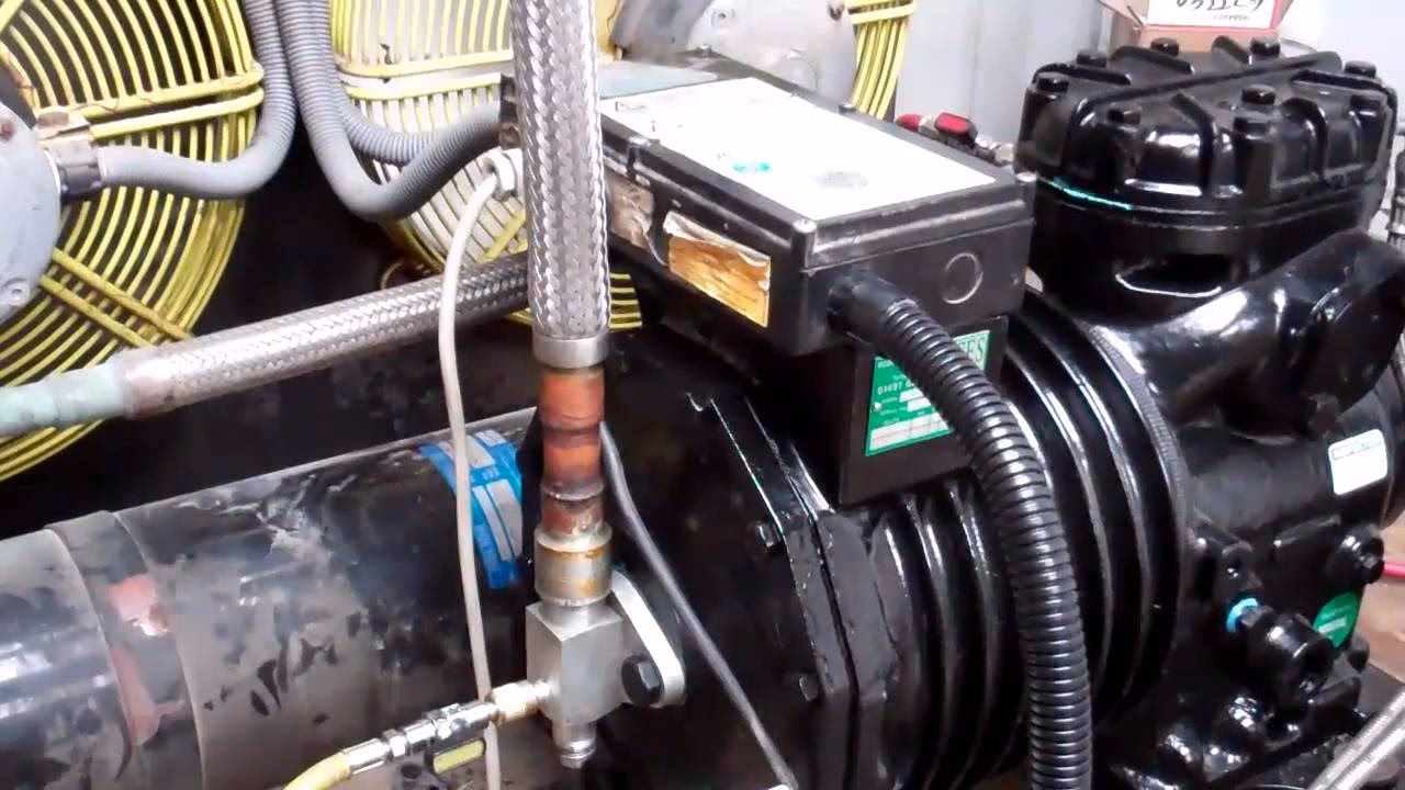 How do you mount a scroll compressor?