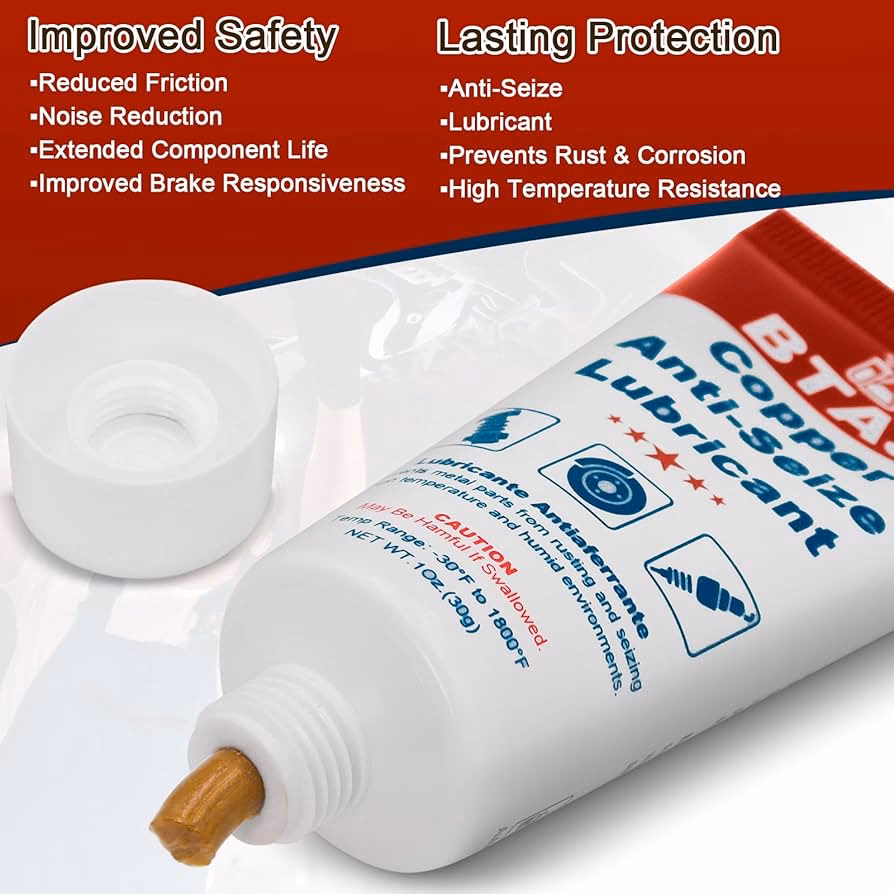 Can you use copper grease on a motorcycle?