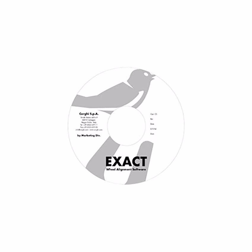 What makes the exact wheel alignment software unique?