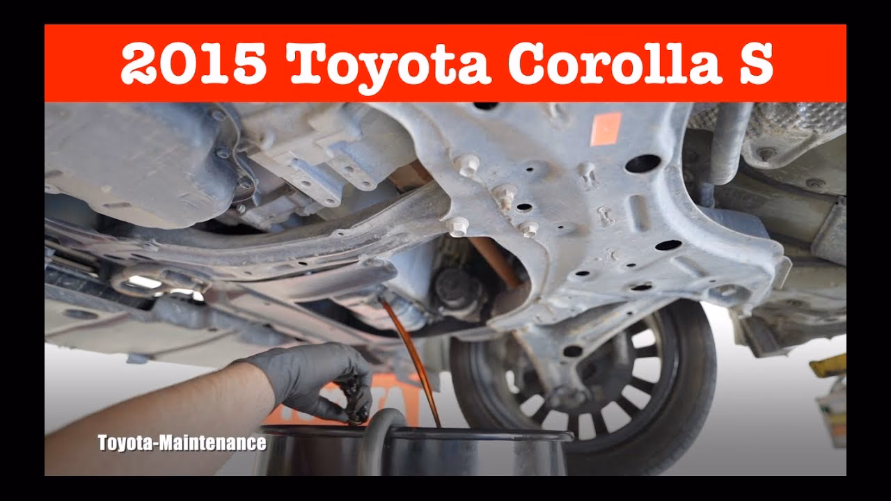 How much oil does a Toyota Corolla need?