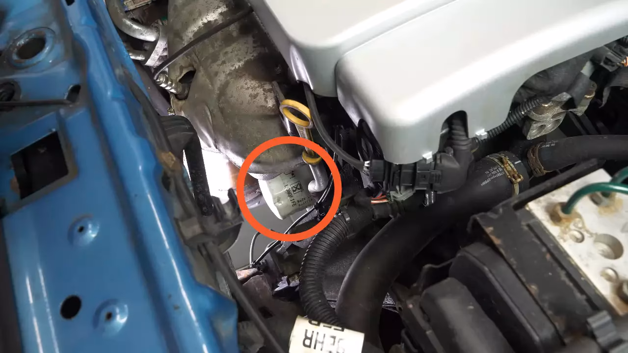 Is there a washer filter on a Corsa D?