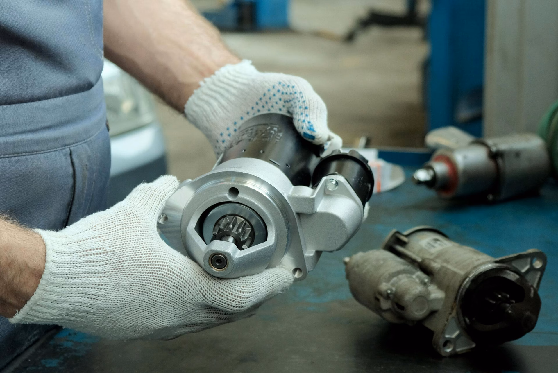 How much does a starter motor repair cost in the UK?
