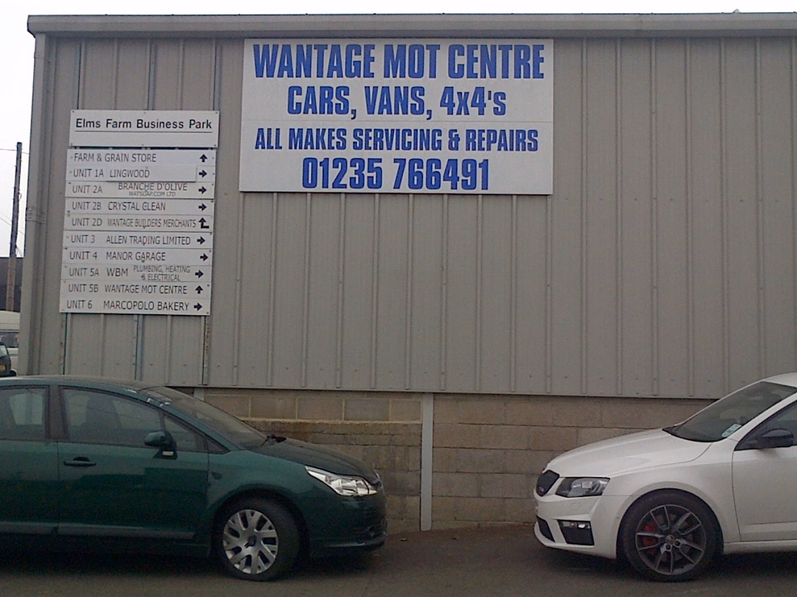 Who is the Wantage MOT centre?