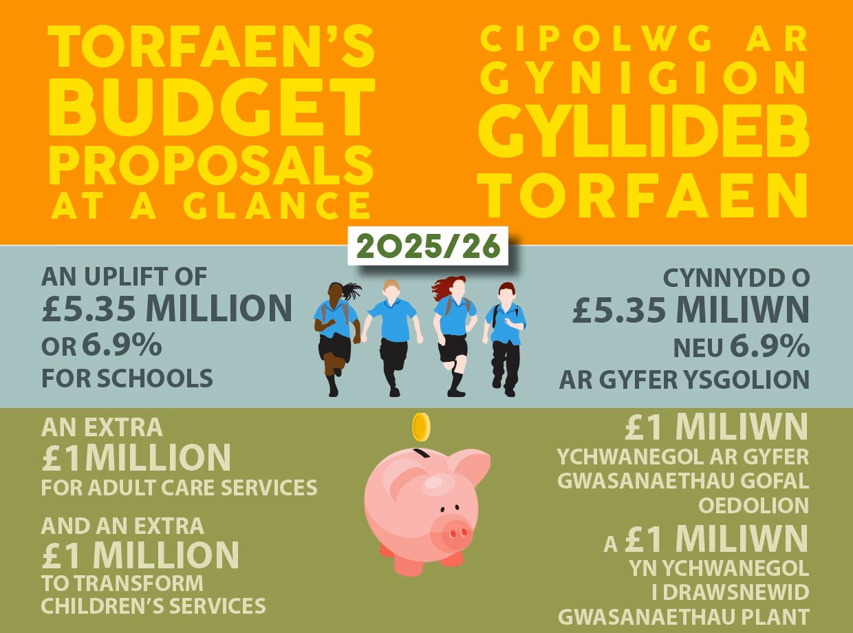 What does Torfaen county borough council do?