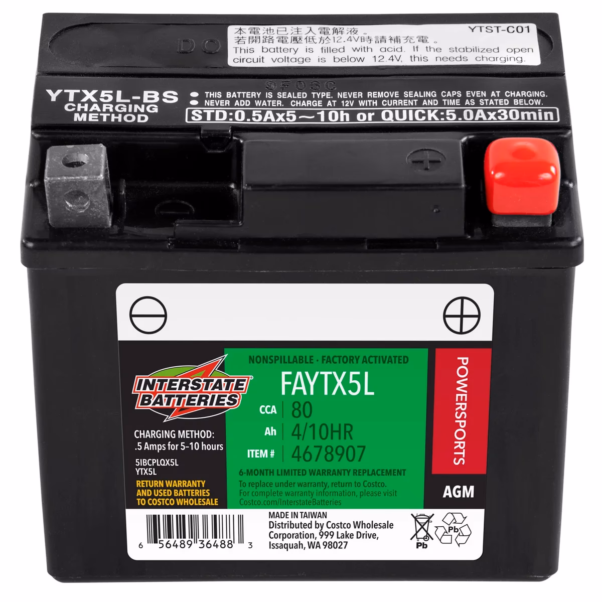 Does Walmart install a Costco battery?
