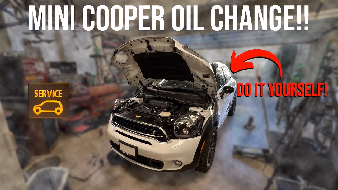 How to change oil in 2018 Mini Cooper Countryman s?