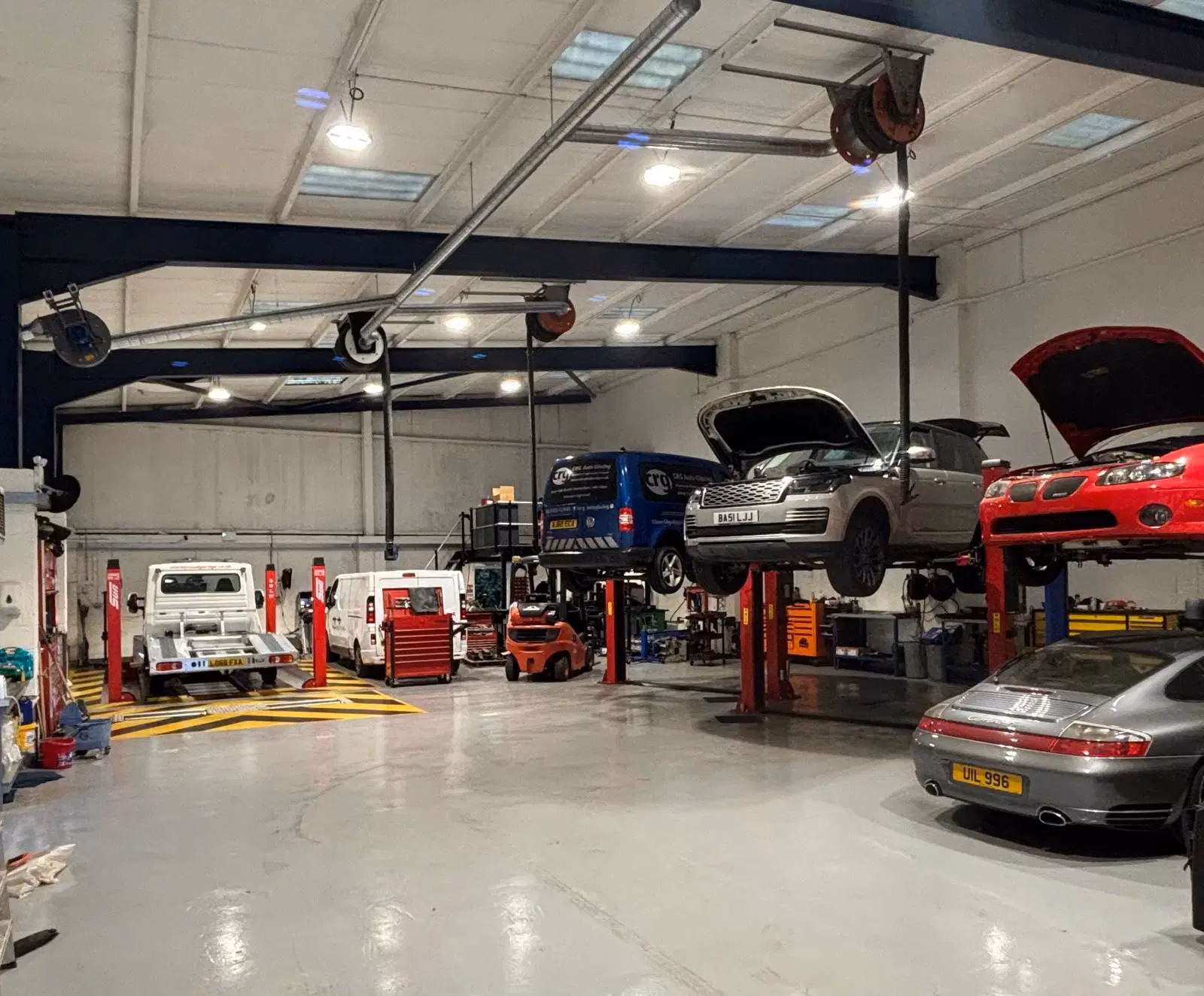 Who is Cowley Road garage?