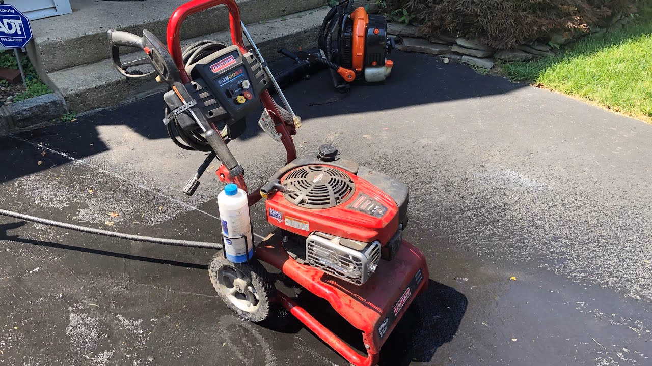 What is a craftsman 2500 psi pressure washer?