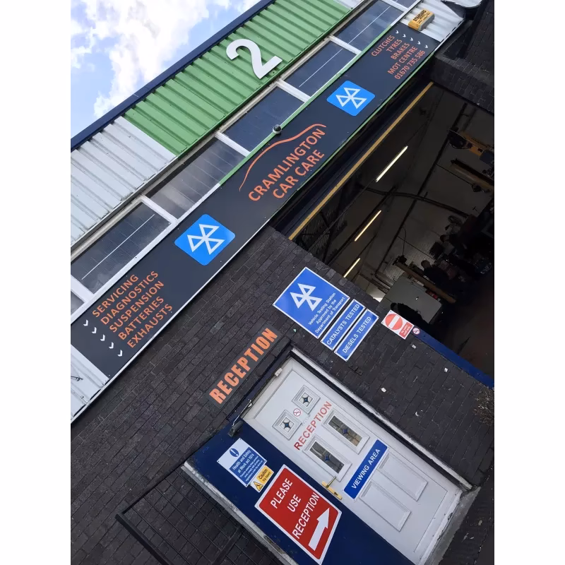 Who are Cramlington car care service & Mot?