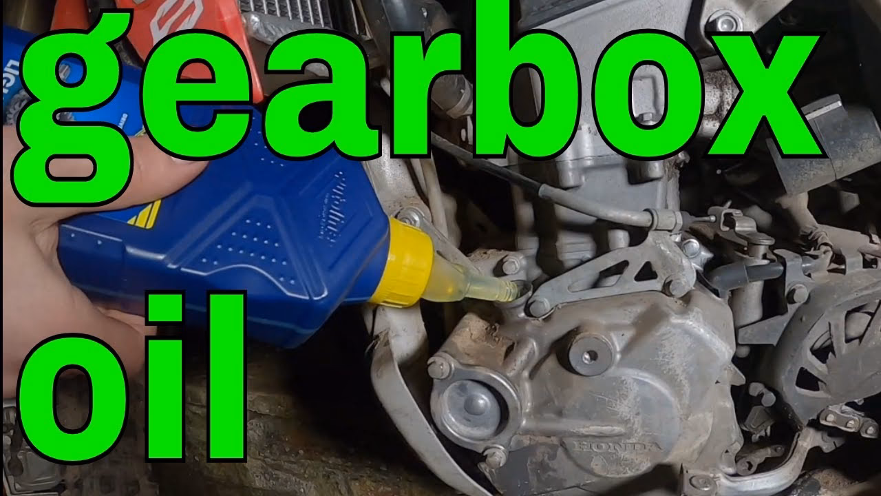 Where is the oil drain bolt on a CRF250X?