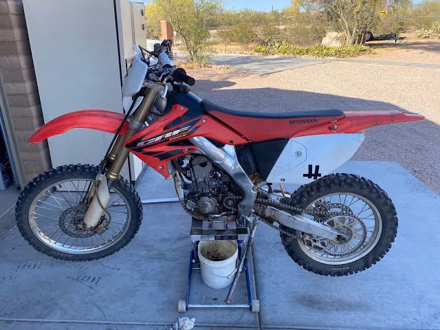 How to maintain a Honda CRF250X?