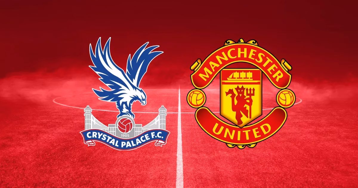 Who replaces Will Hughes in Crystal Palace vs Manchester United?
