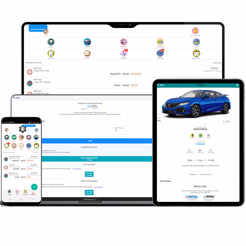 What is vehicle maintenance software?