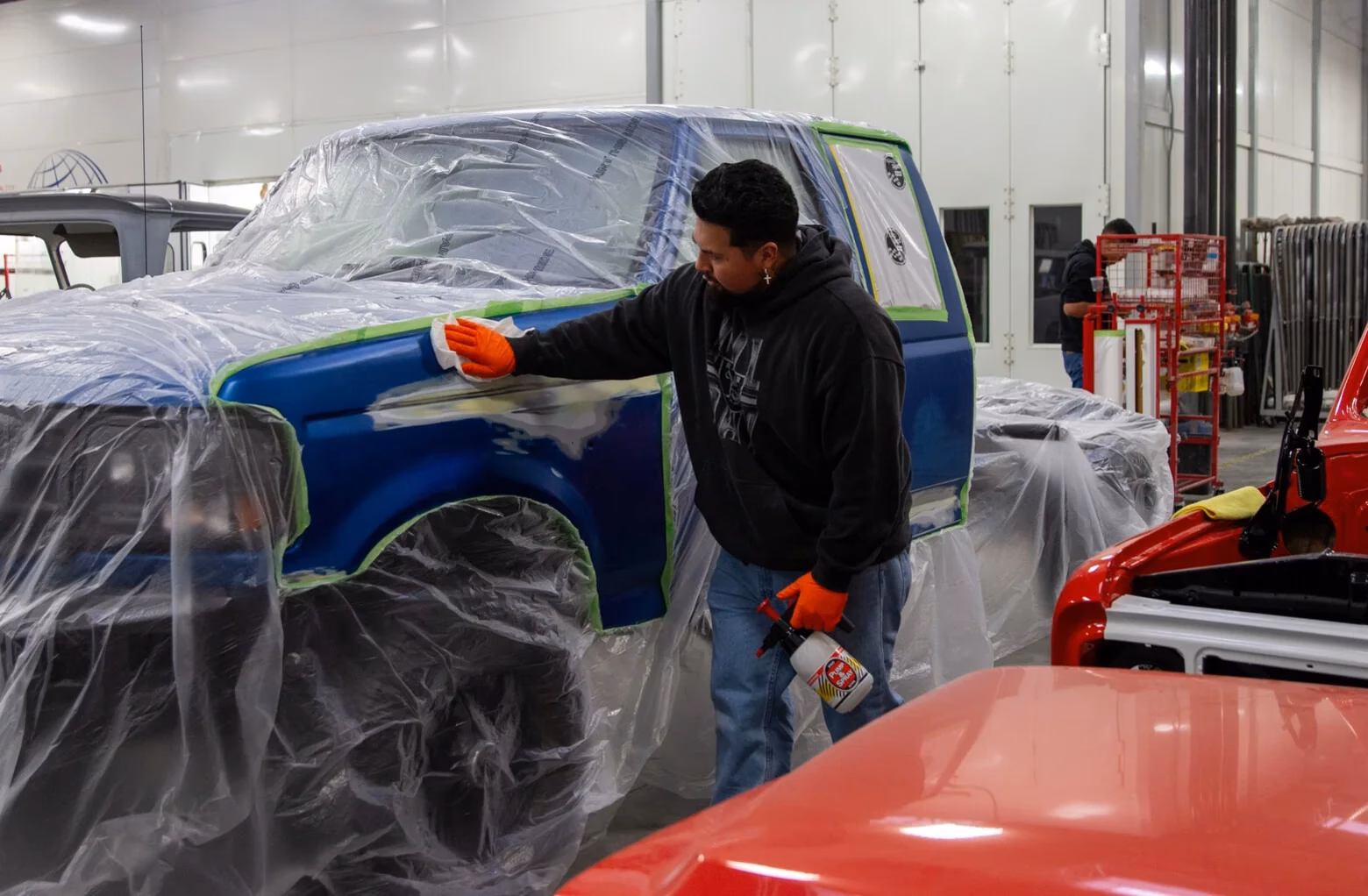 Who is C Webb body repairs?