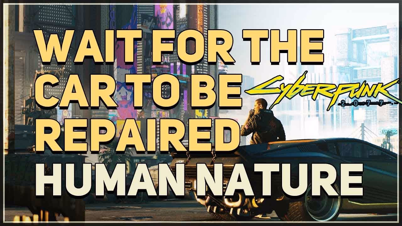 Can you fix a wrecked car in Cyberpunk 2077?