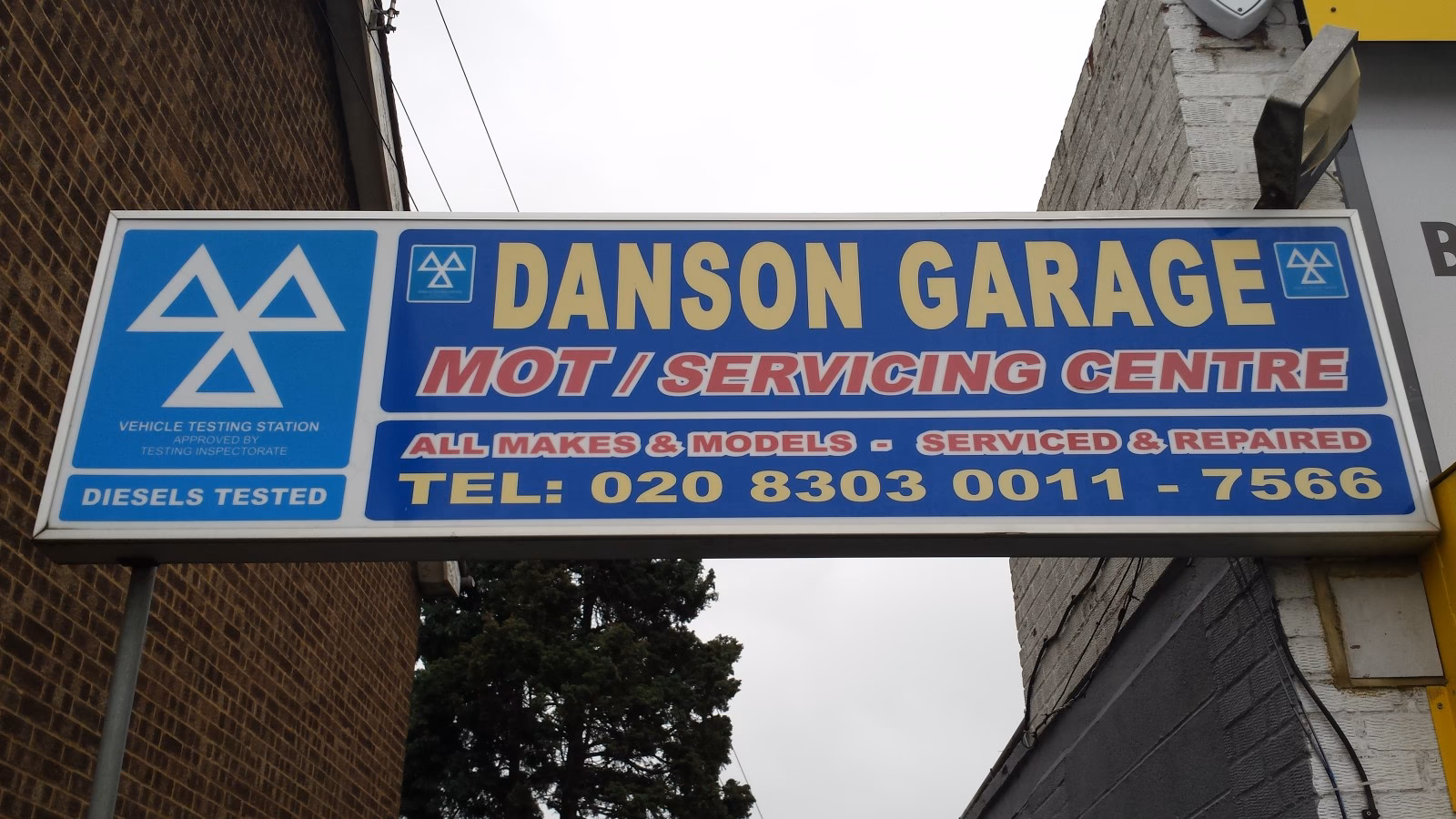 Who is Danson garage?