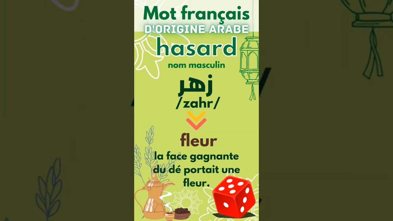 Quelle est l’origine du mot hasard ?