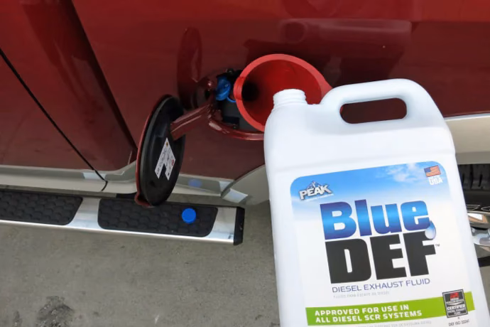 How much does AdBlue TM refill cost?