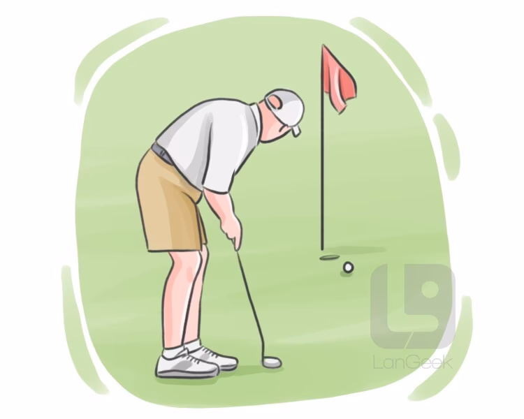 Quelle est la définition du mot golf ?