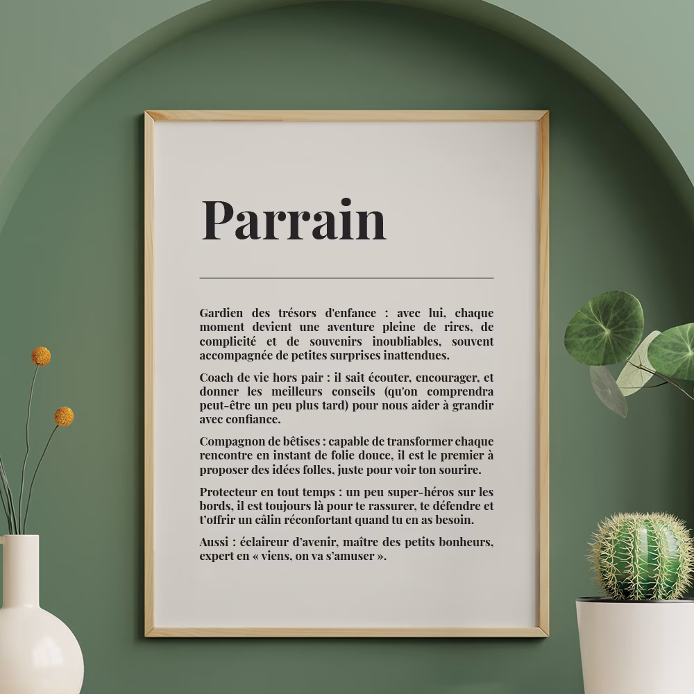 Qu'est-ce que le parrain ?