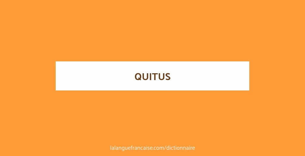 Quelle est la différence entre un quitus et un arrêt de quitus ?